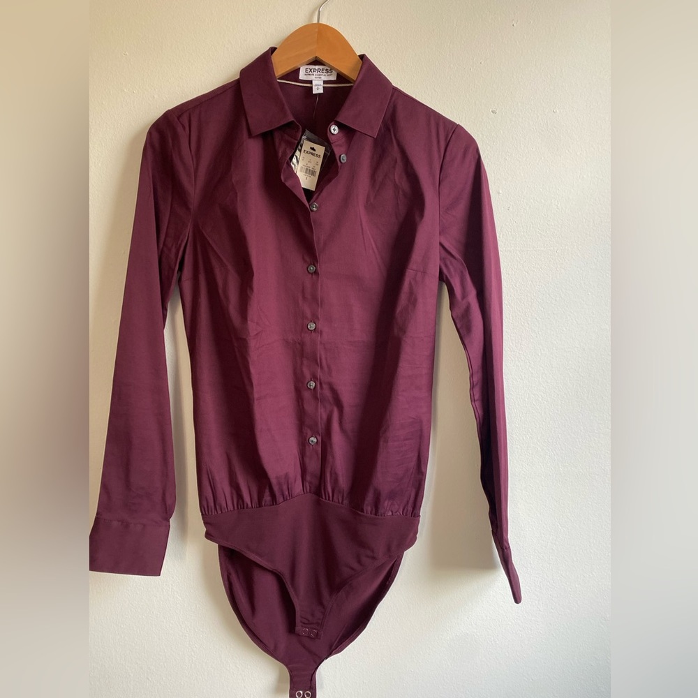Express purple blouse